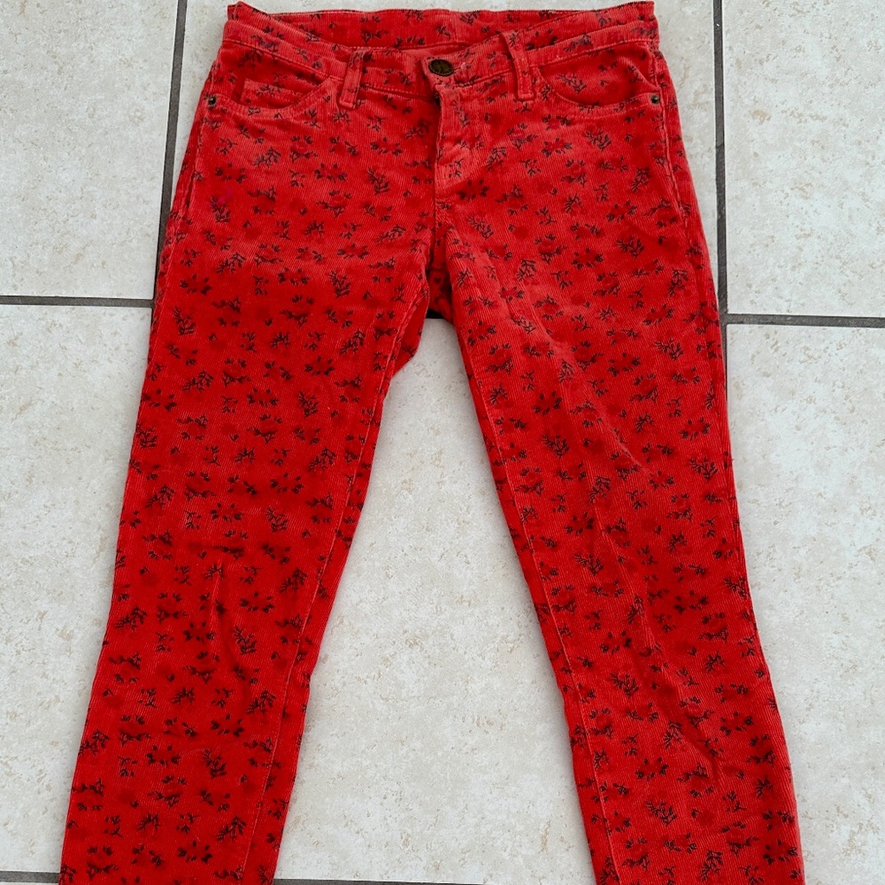 Current/Elliot Dusty Poppy Skinny, Ankle Pants/Jeans, SZ 25